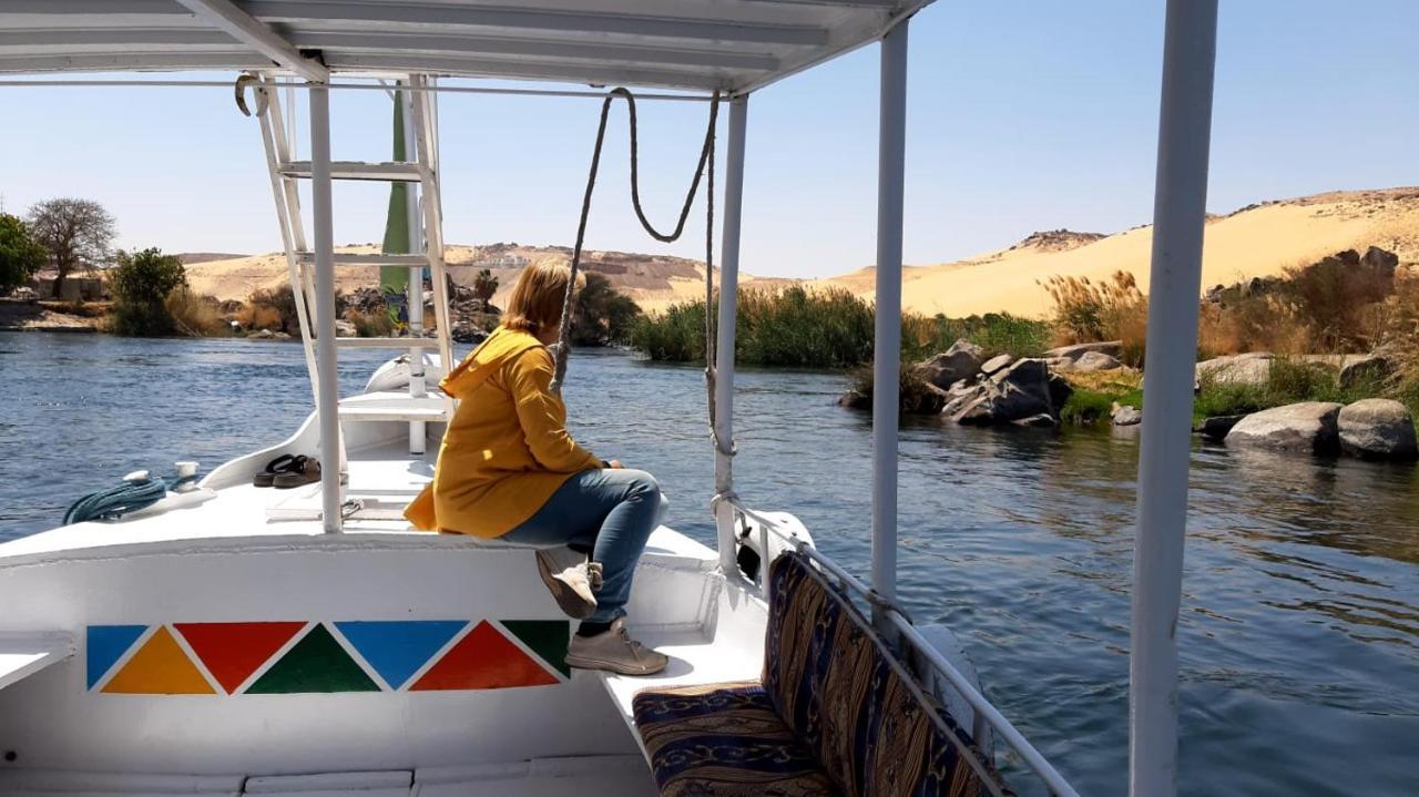 Habibi Nubian Guest House-Nubian Hospitality Aswan Bagian luar foto